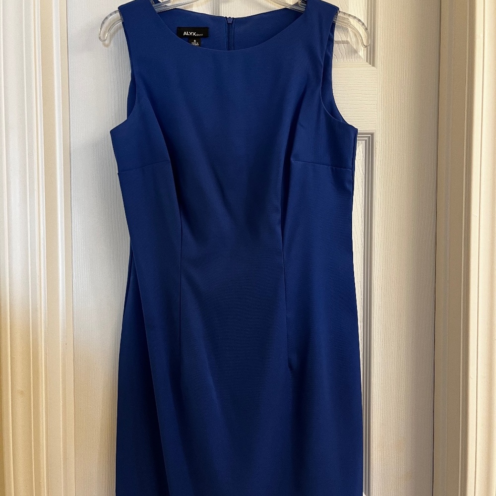 Alyx—vibrant blue dress